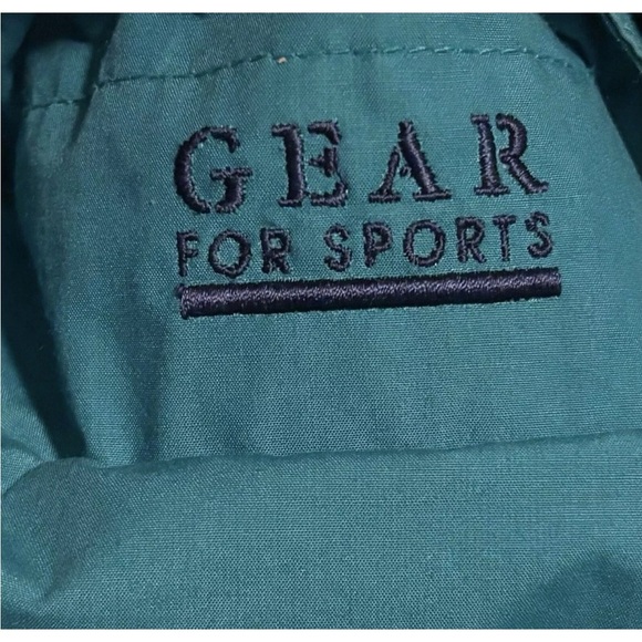 Vintage Ford Green Zip Up Windbreaker Jacket Coat Small Gorp Core Streetwear - Picture 7 of 8